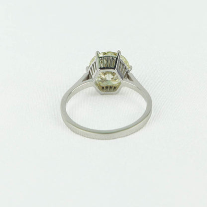 Anello oro bianco 3.54 ct cod 6917